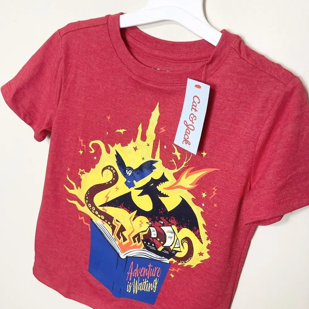 Cat & Jack Boys' Short Sleeve 